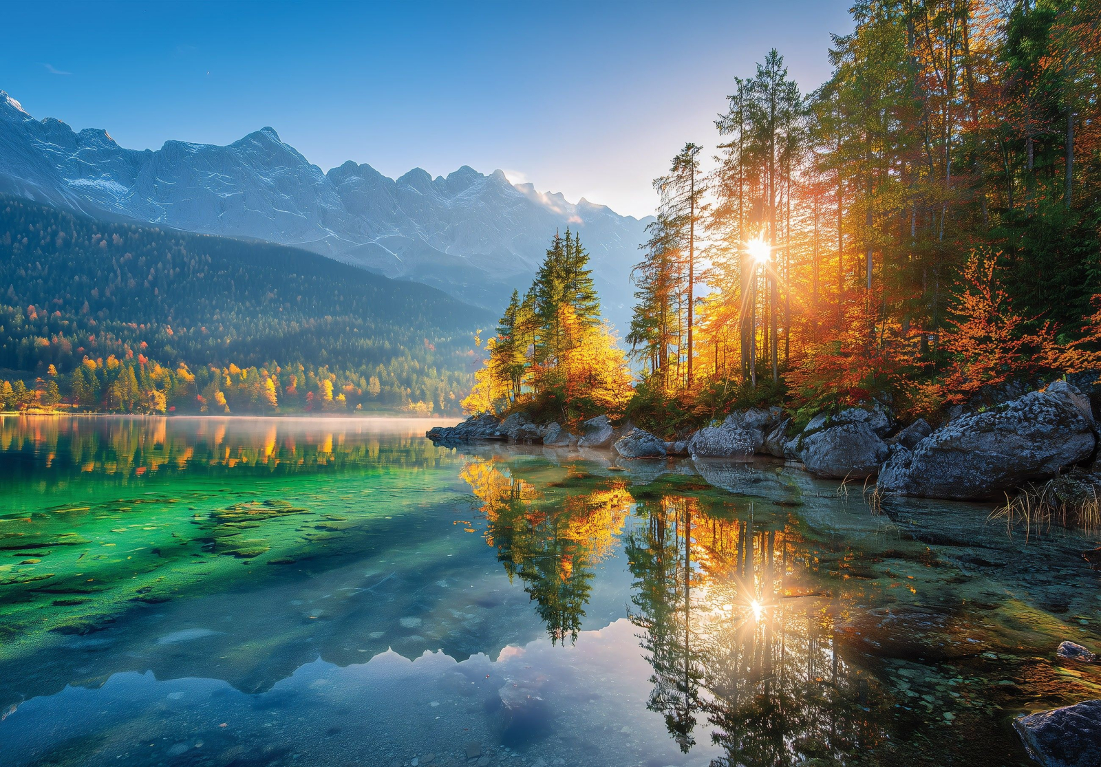 Флис Фототапет Красива природа